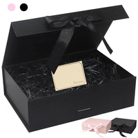 Coffret Cadeau Mariage Magnétique avec Ruban