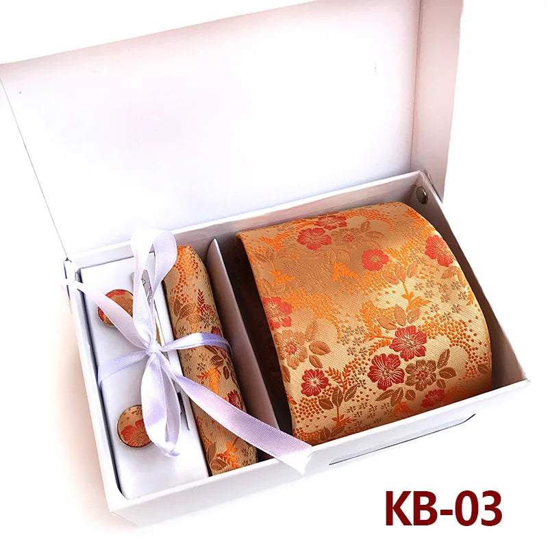 Coffret Cadeau Cravate Mariage Fleurie — vue 16