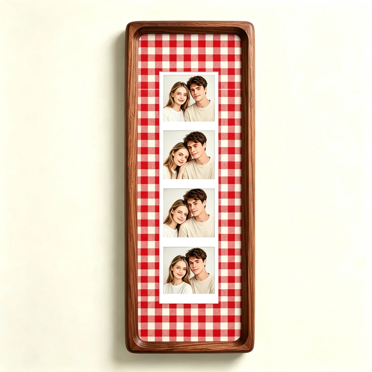Cadre Photo Mariage Photobooth en Noyer — vue 8