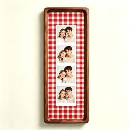 Cadre Photo Mariage Photobooth en Noyer — vue 8