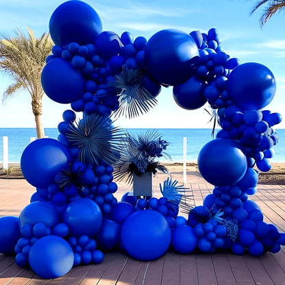 Kit Arche Ballon Mariage Bleu Roi — vue 7