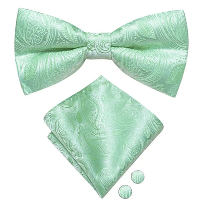 Coffret nœud papillon mariage homme vert