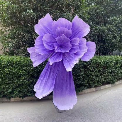 Fleur Géante Papier Iris Mariage