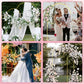 Arche Mariage Métal Doré Cérémonie