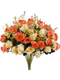 Bouquet de Fleurs Artificielles Mariage en Soie — Coloris N° 5