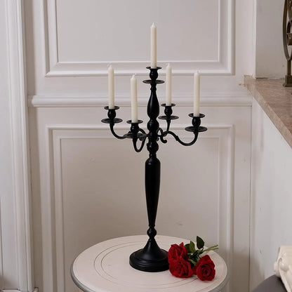 Chandelier Mariage 5 Branches sur Pied