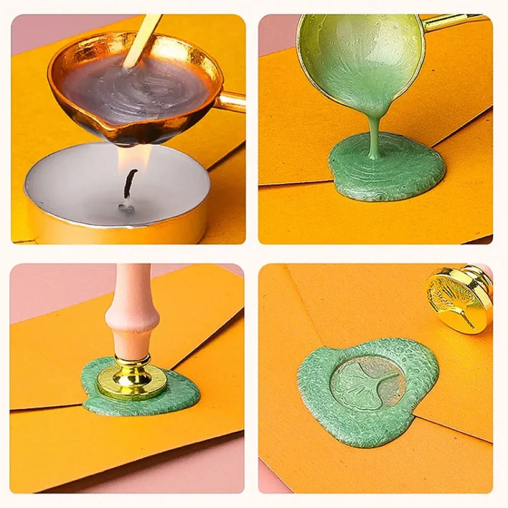 Kit Cachet de Cire 17 Pièces