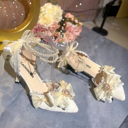 Escarpins Blancs de Mariée
