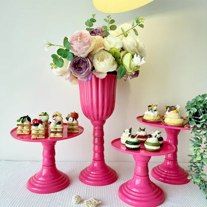 Vase cylindrique haut centre de table — vue 4