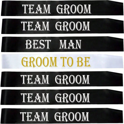 Écharpes EVG Team Groom noires