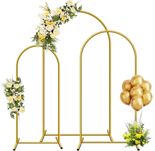 Arche Mariage Ogive Dorée 4 Tailles