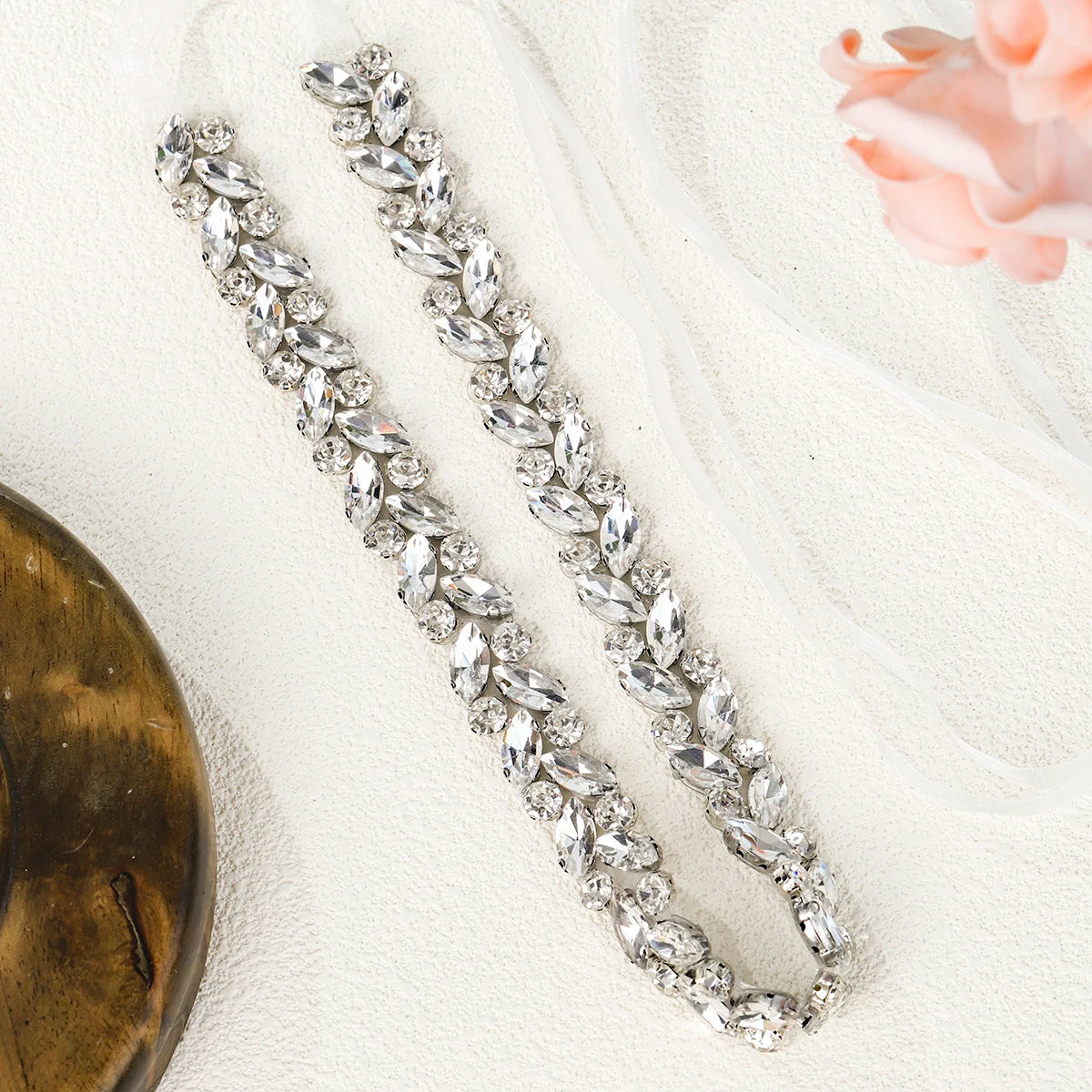 Ceinture strass pour robe de mariée — vue 7
