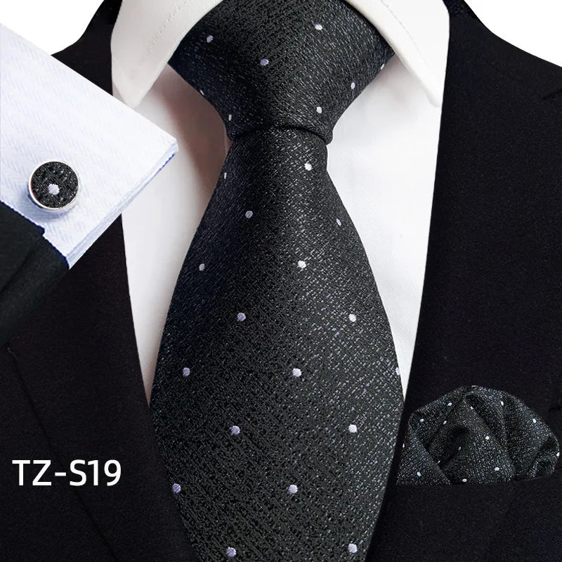 Cravate Mariage Homme et Pochette Assortie