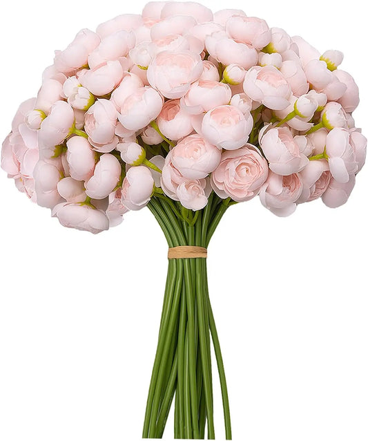 Bouquet de mariée 24 roses artificielles