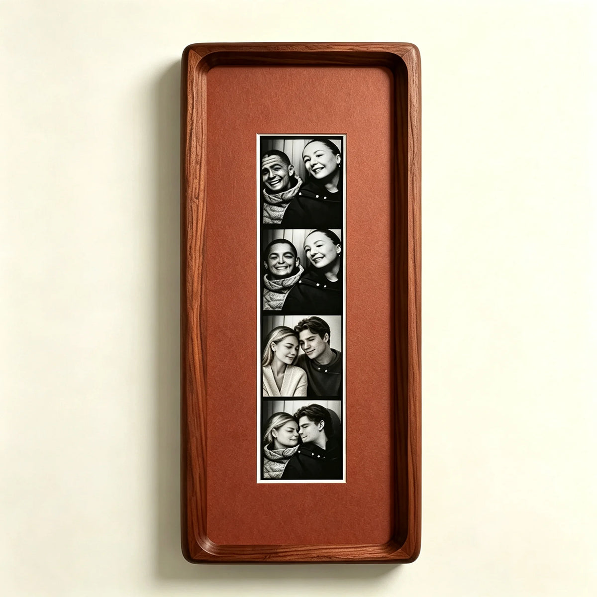 Cadre Photo Mariage Photobooth en Noyer — vue 26