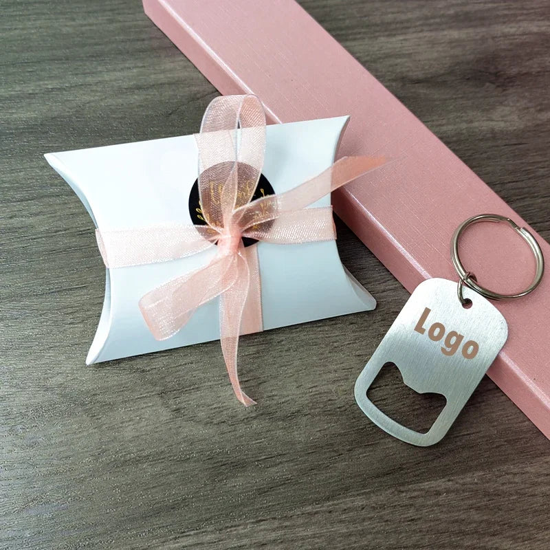Cadeau Invité Mariage Porte-clés Décapsuleur Personnalisé