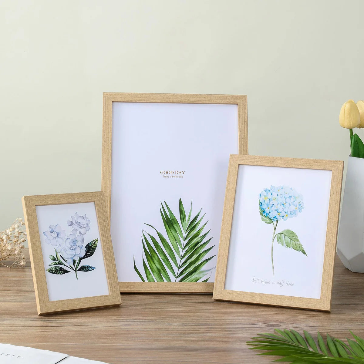 Cadre Photo Bois Mariage 6 Formats
