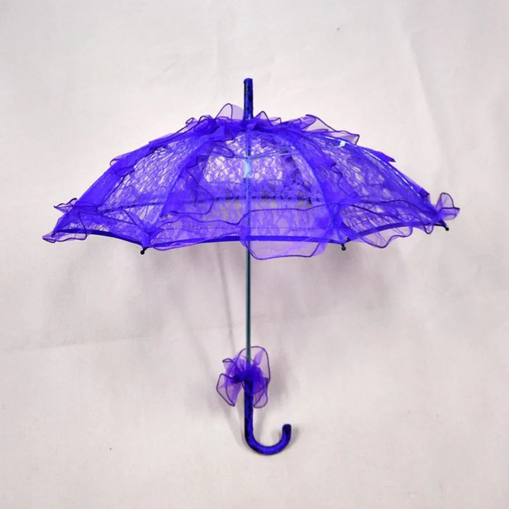 Ombrelle Mariage Dentelle à Volants