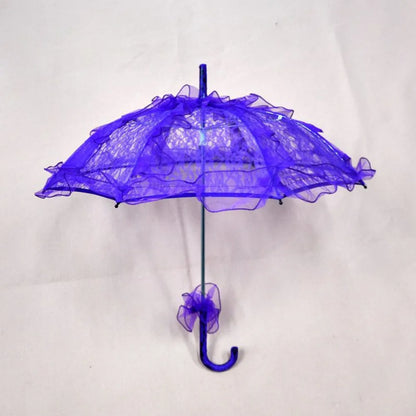 Ombrelle Mariage Dentelle à Volants