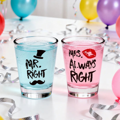 Verres à shot mariage humoristiques — vue 2
