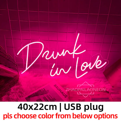 Néon Mariage LED USB Écriture Manuscrite — vue 7