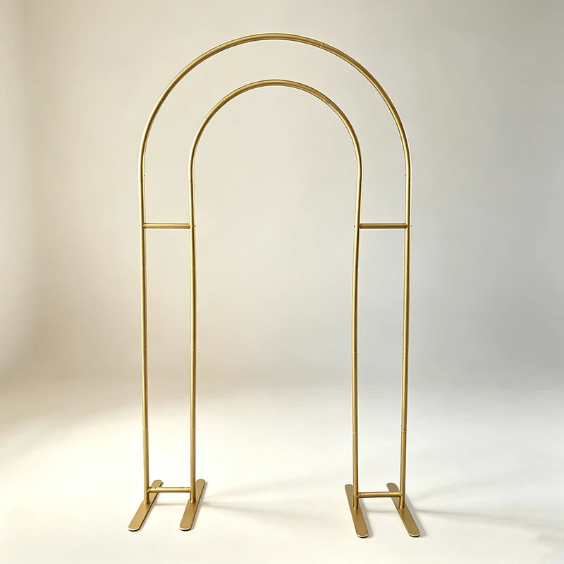 Arche Mariage Double Arceau Doré