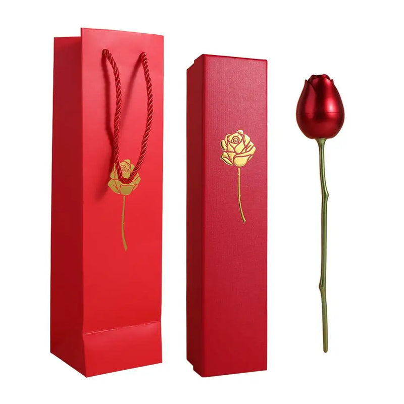 Boîte alliance rose éternelle rouge — vue 8