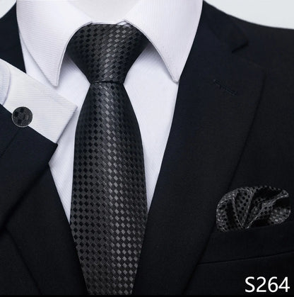 Coffret cravate mariage homme et pochette