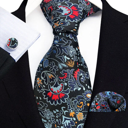 Cravate Mariage Jacquard Trois Pièces — vue 6