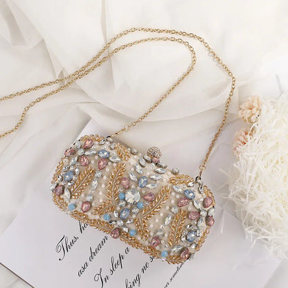 Pochette de mariage luxe champagne — vue 5