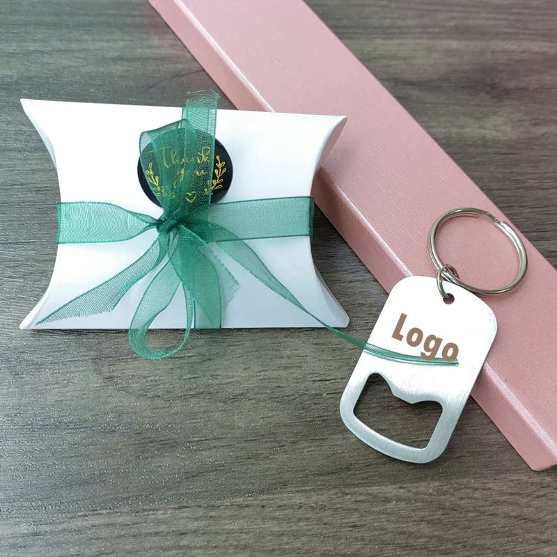 Cadeau Invité Mariage Porte-clés Décapsuleur Personnalisé