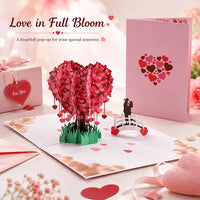 Carte Pop-Up 3D Fleurs et Mariage — vue 9