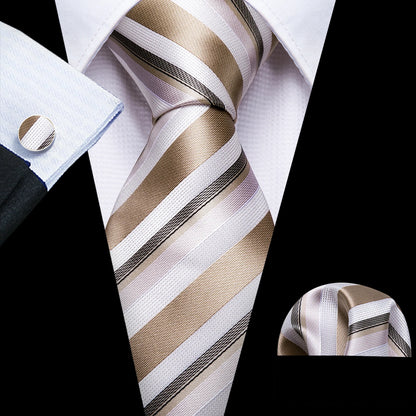 Cravate Mariage Homme Pochette et Manchettes — vue 33