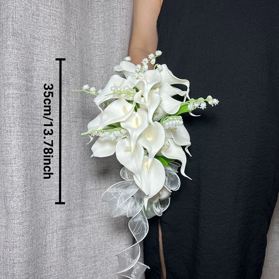 Bouquet Callas Fleurs Artificielles Mariage