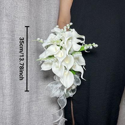 Bouquet Callas Fleurs Artificielles Mariage