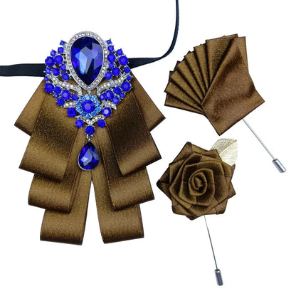 Nœud papillon mariage bijou et pochette — vue 19