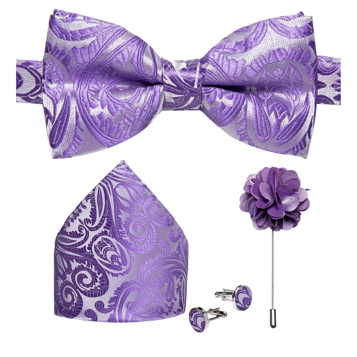 Nœud papillon mariage homme 4 pièces — vue 45