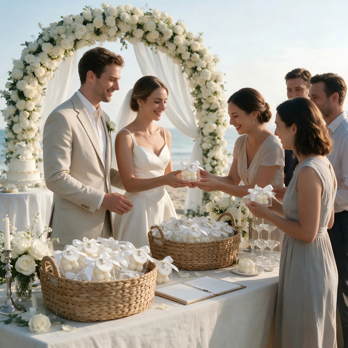 Bougie bulle parfumée cadeau mariage — vue 4
