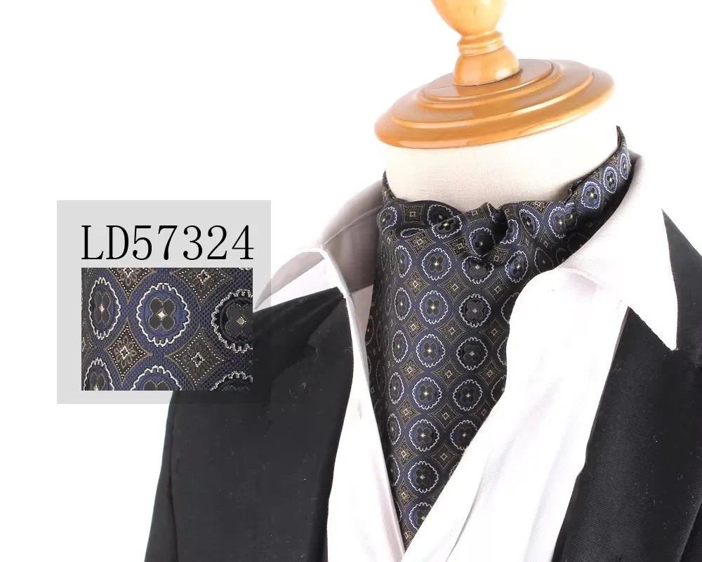 Cravate Lavallière Mariage Style Anglais — vue 2