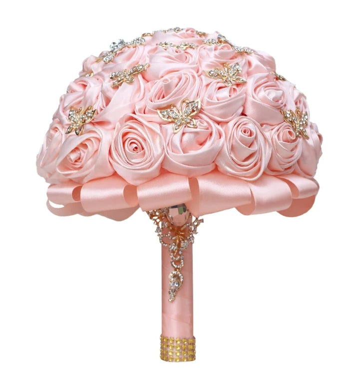 Bouquet de Mariée Broche Perles