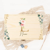 Boîte souvenir mariage initiale personnalisée — vue 20