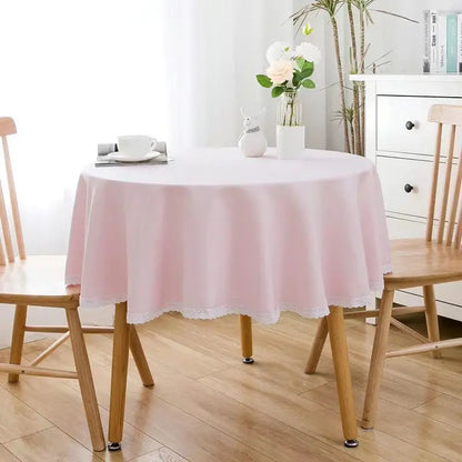 Nappe Ronde Dentelle Mariage