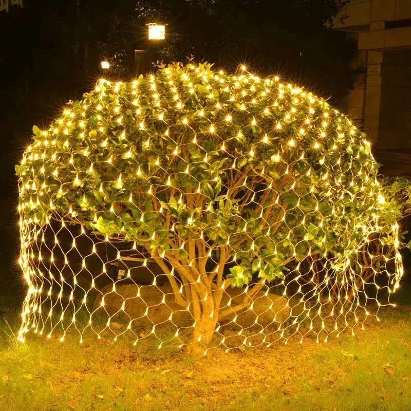 Rideau Lumineux Filet LED Mariage — vue 2