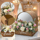 Urne Mariage Bois Arche Miroir