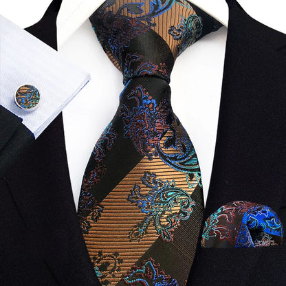 Cravate Mariage Jacquard Trois Pièces — vue 19