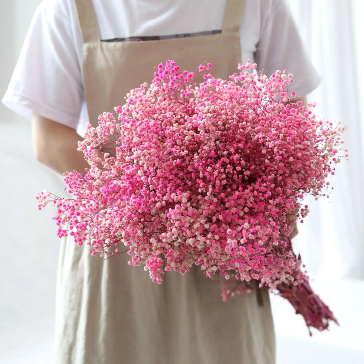 Bouquet de Gypsophile Fleurs Séchées Mariage — vue 9