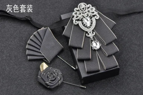 Nœud papillon mariage rubans style anglais — vue 19