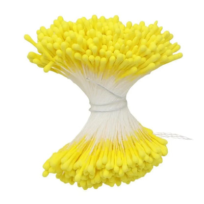 Étamines perlées pour fleurs artificielles DIY