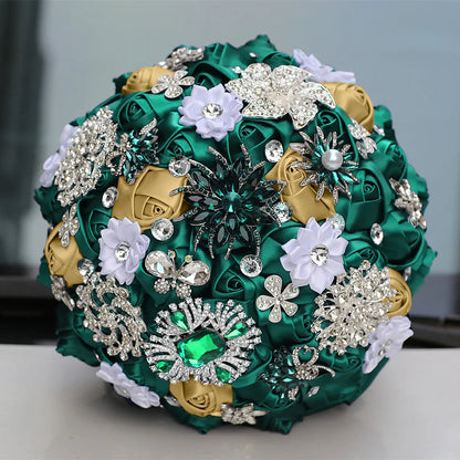 Bouquet de Mariée Broche Papillon