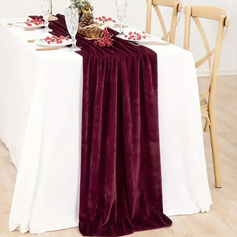 Chemin de Table Velours Large